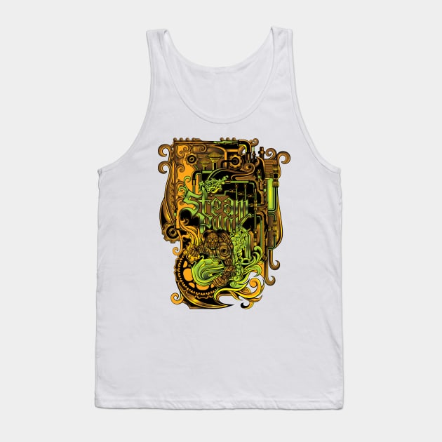 Steampunk Tank Top by shopofstrange